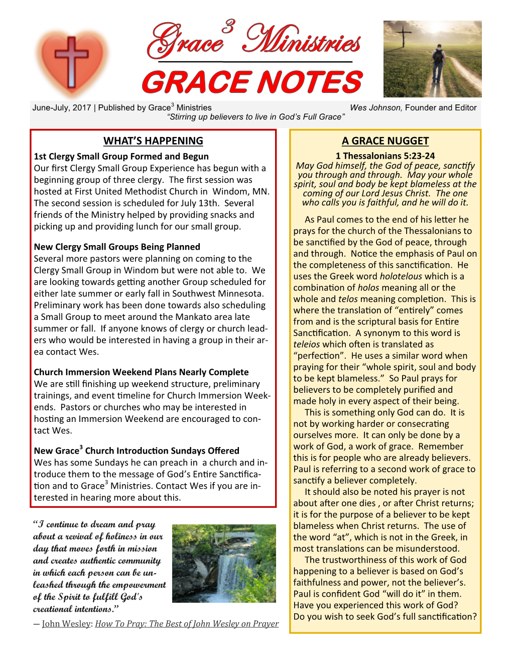 GRACE NOTES June-July 2017—Page 2