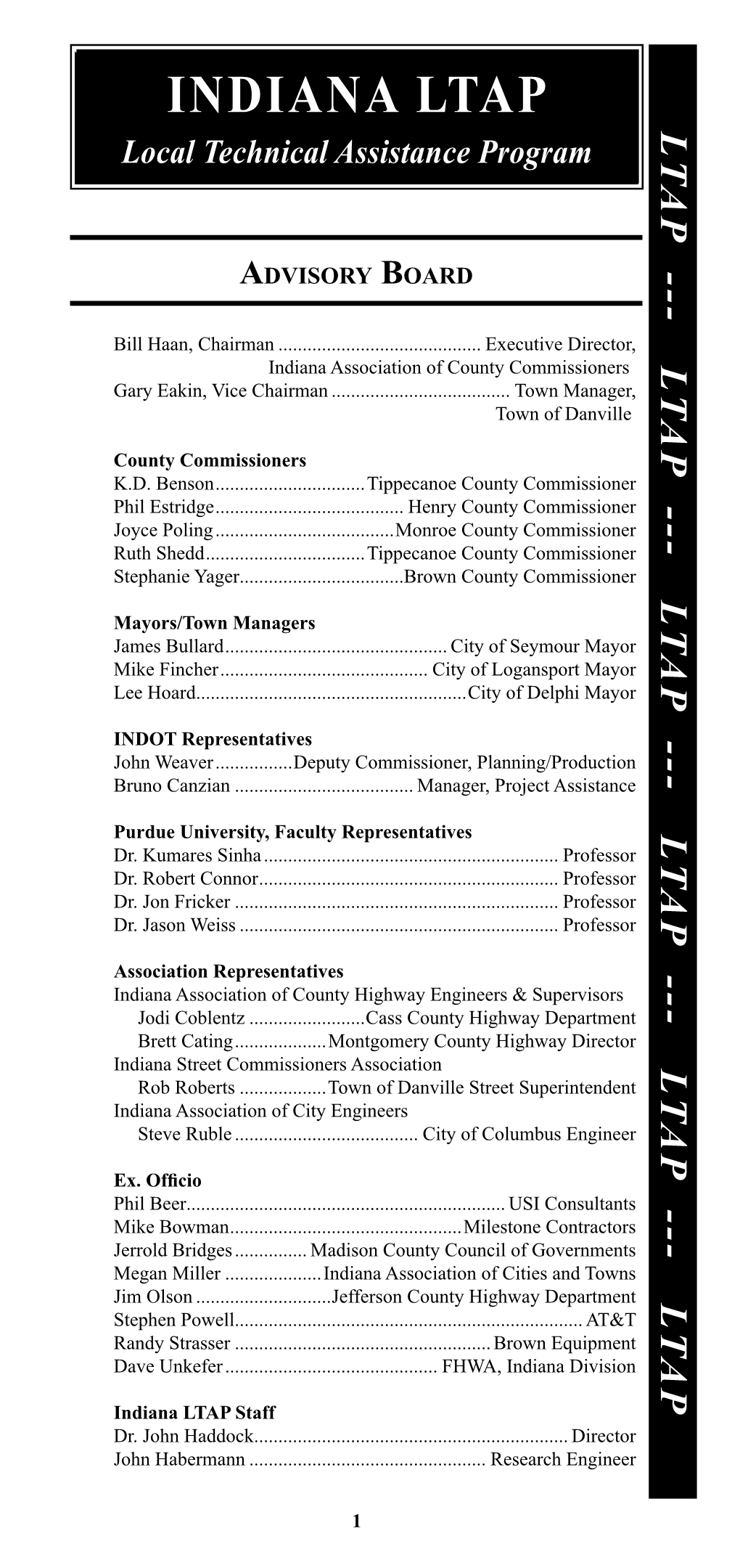 2007 Directory of Indiana State, County, City and Town Officials