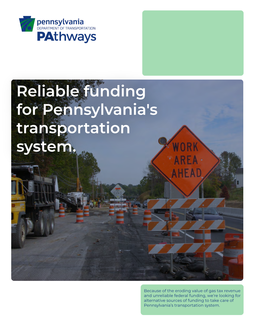 Reliable Funding for Pennsylvania's Transportation System