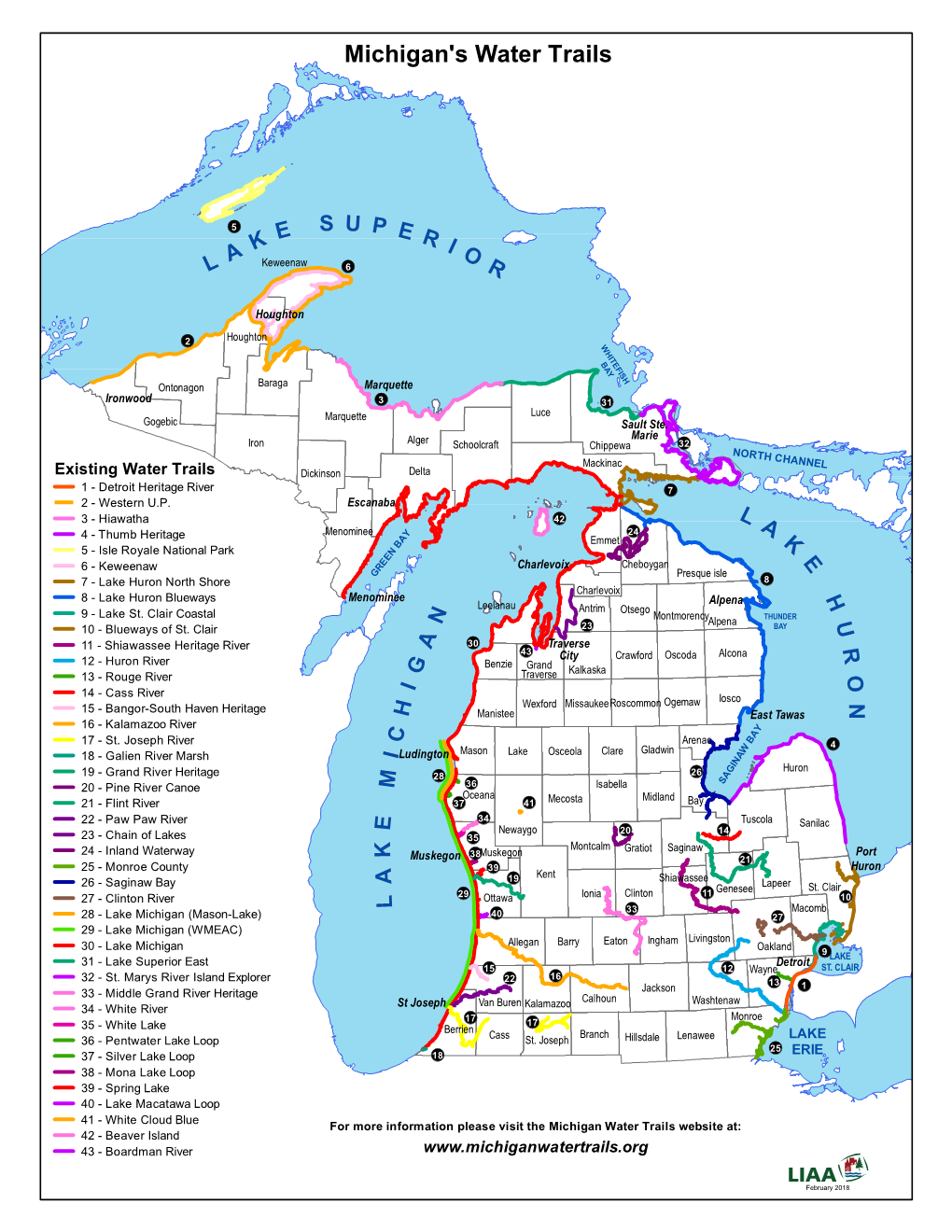 Michigan's Water Trails