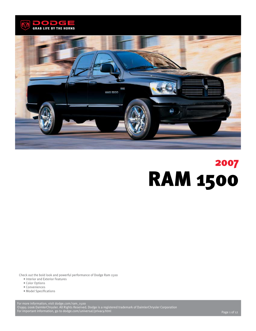 2007 Dodge Ram 1500