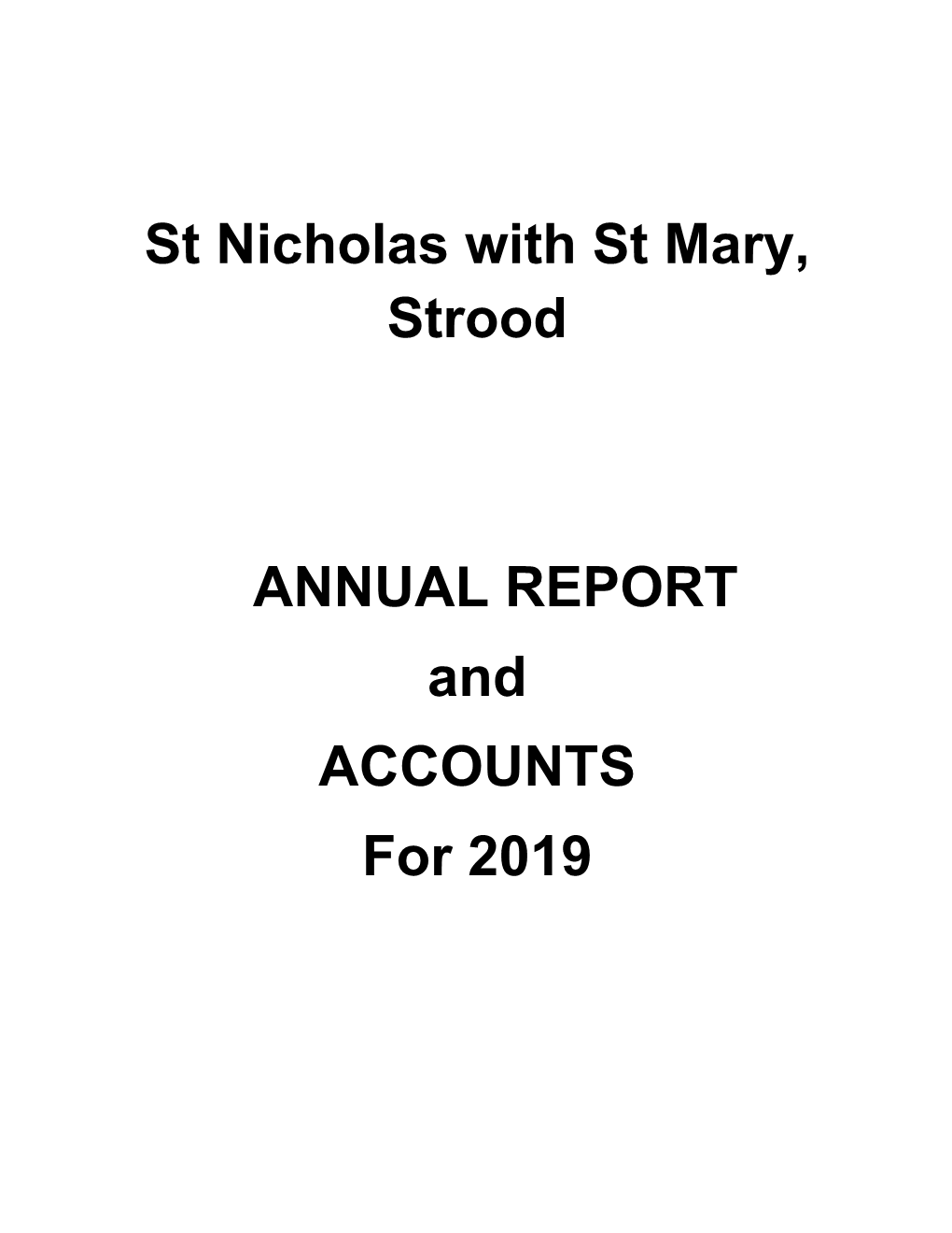 Annual Report for 2019IE