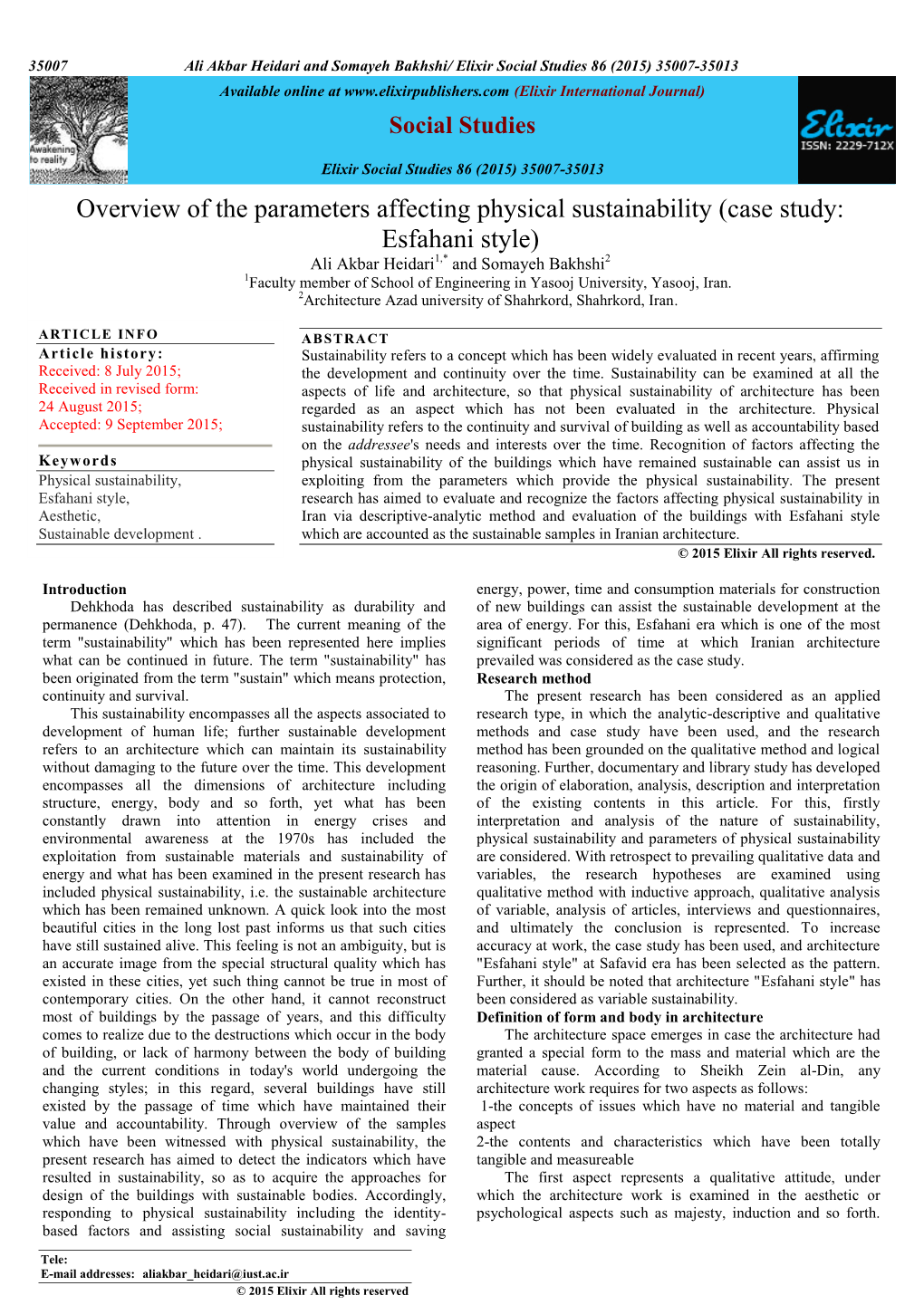 Quantum Chemical Computational Methods Have Proved to Be An