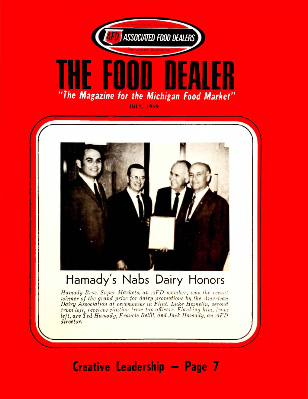Hamady's Nabs Dairy Honors Hamady Bros