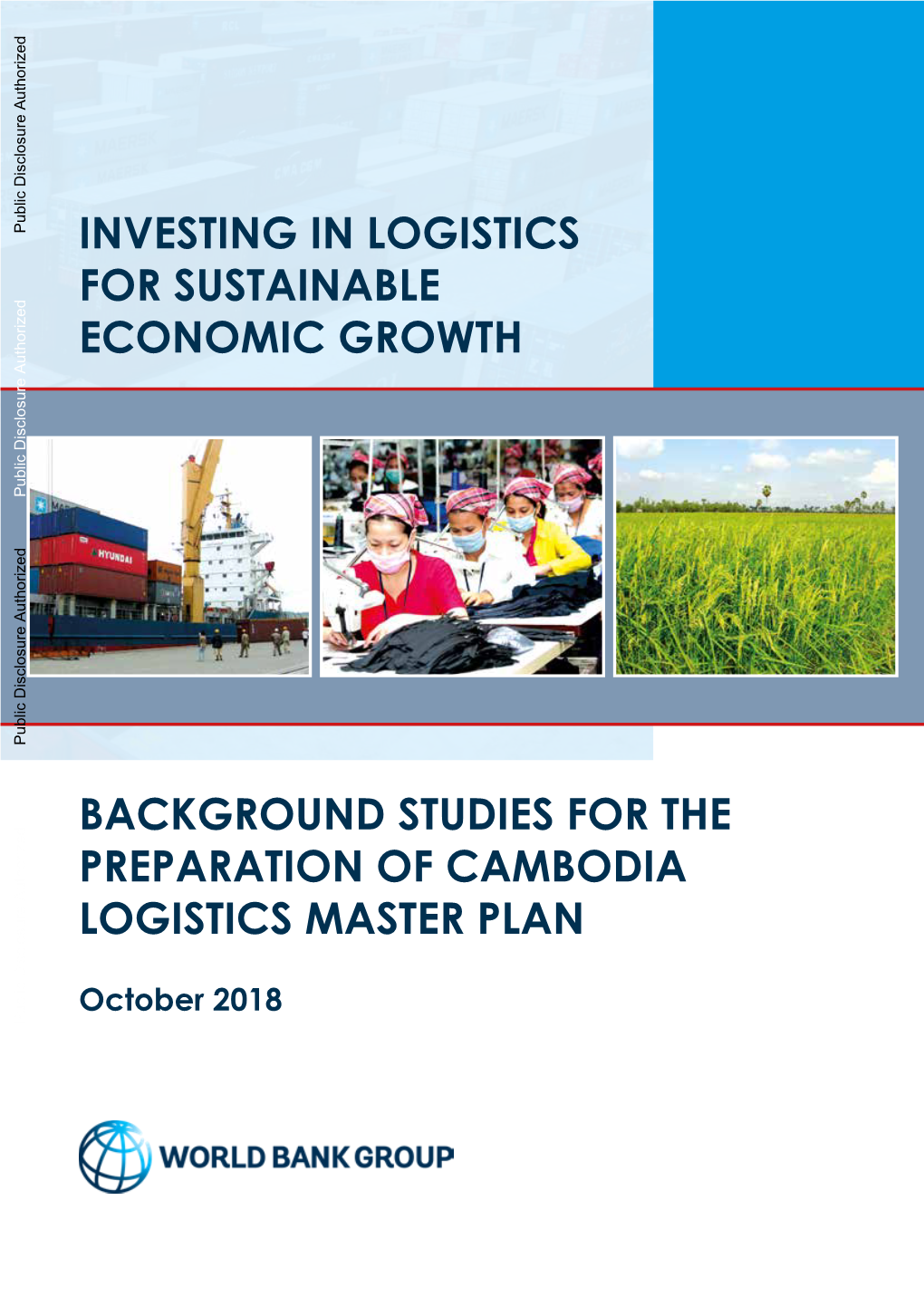Investing in Logistics for Sustainable Economic Growth Background