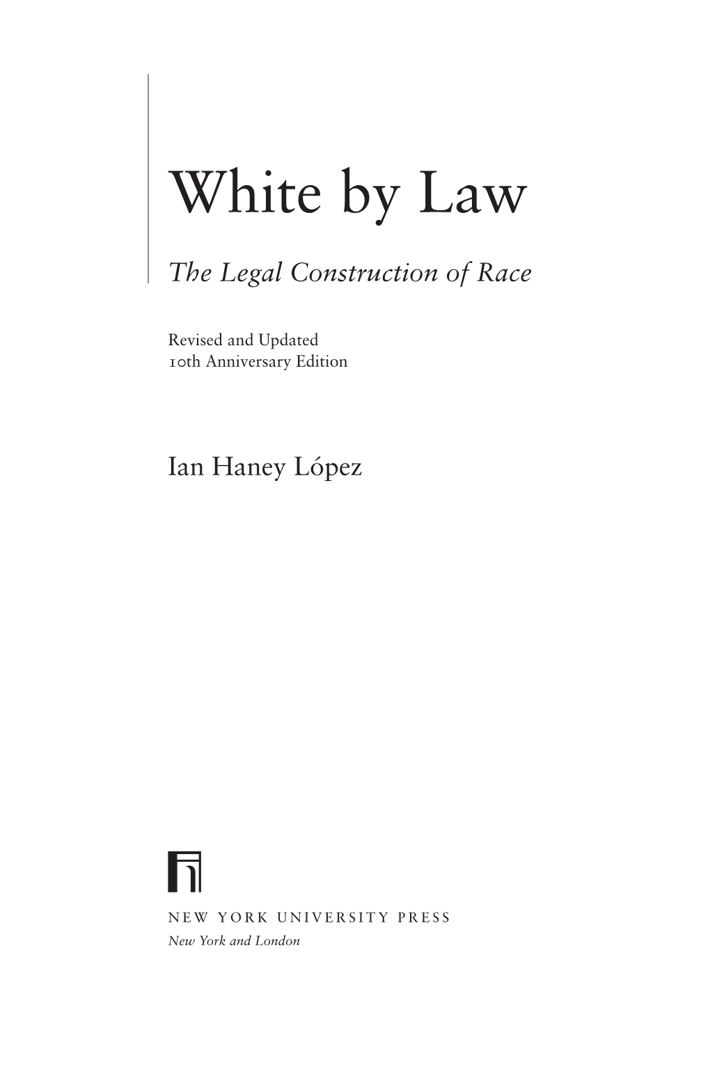 White by Law