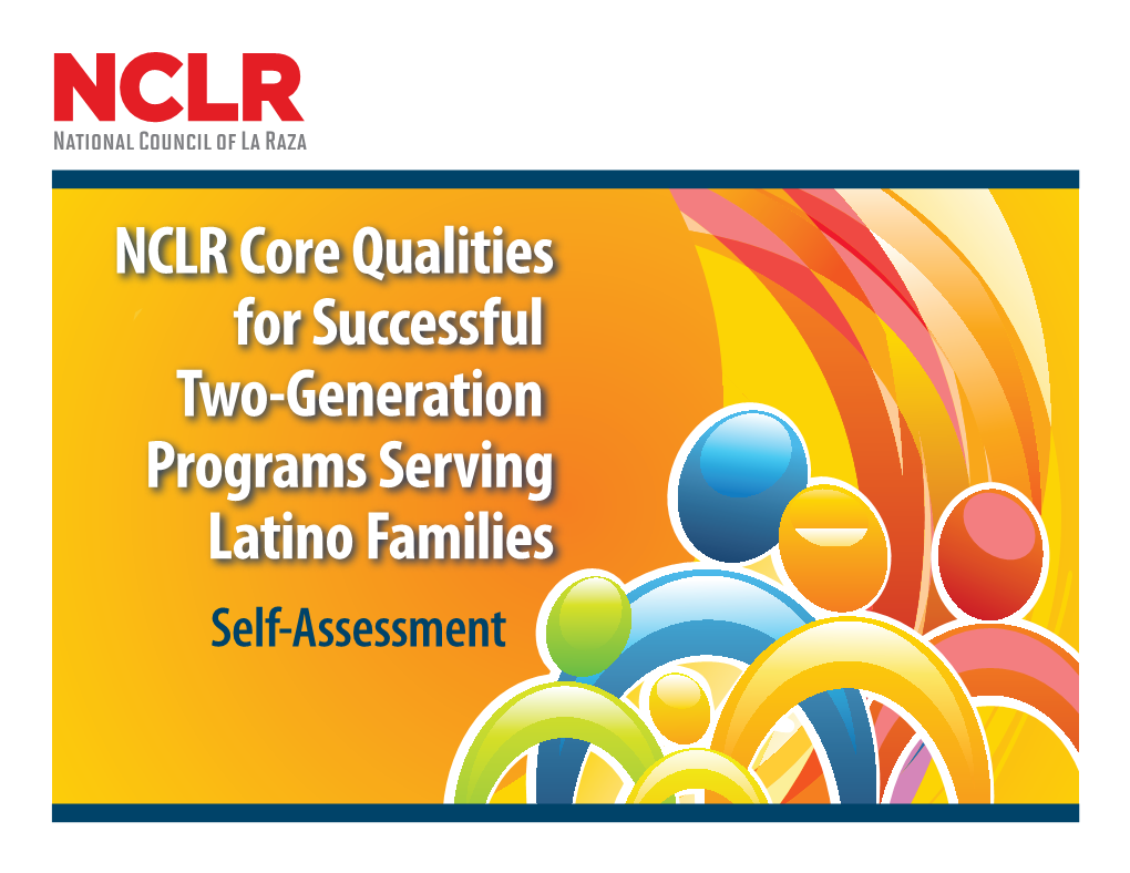 NCLR Core Qualities for Successful Two-Generation Programs Serving