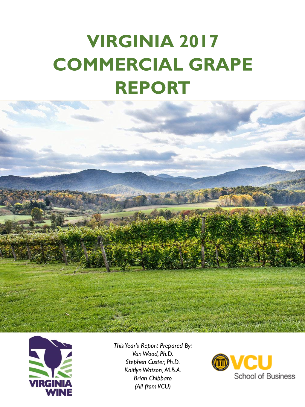 Virginia 2017 Commercial Grape Report