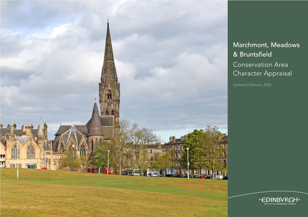 Marchmont, Meadows & Bruntsfield Conservation Area Character