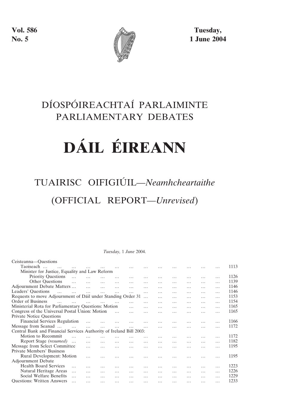 Da´Il E´Ireann