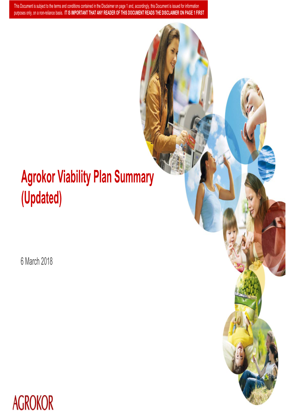 Agrokor Viability Plan Summary (Updated)