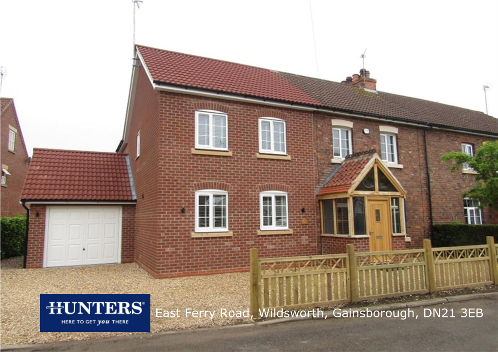 East Ferry Road, Wildsworth, Gainsborough, DN21 3EB