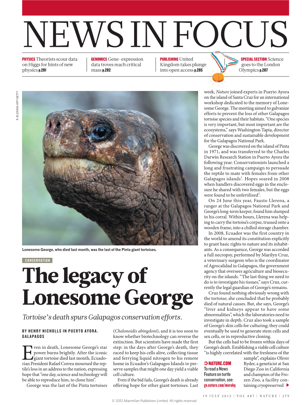 The Legacy of Lonesome George