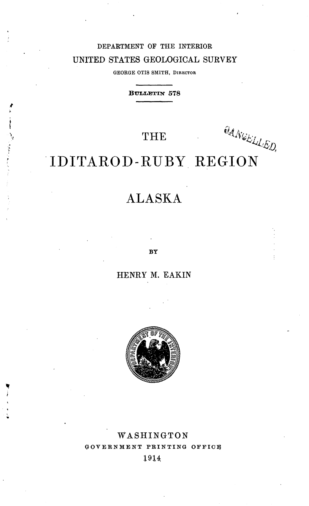 Iditarod-Ruby Region Alaska