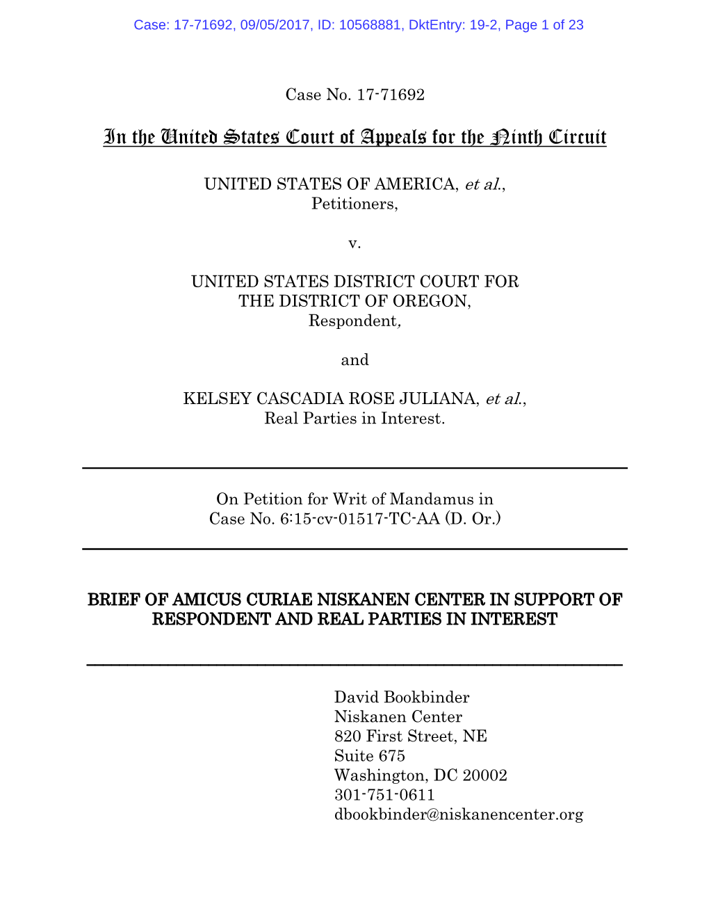 Amicus Brief Supporting Respondent and Real Parties in Interest