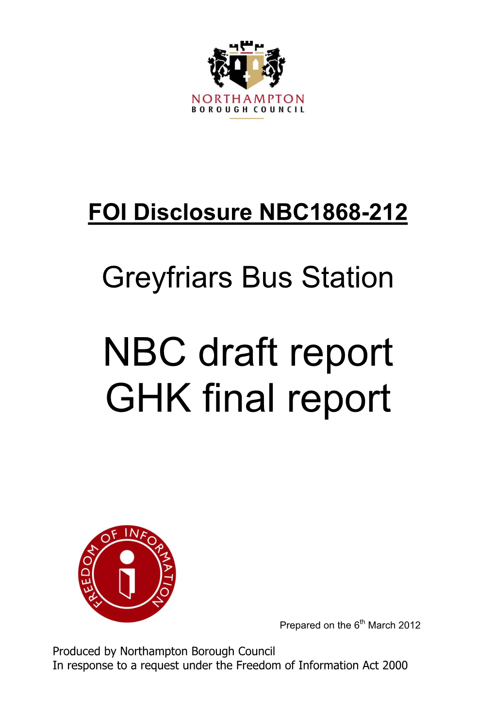 NBC Draft Report GHK Final Report