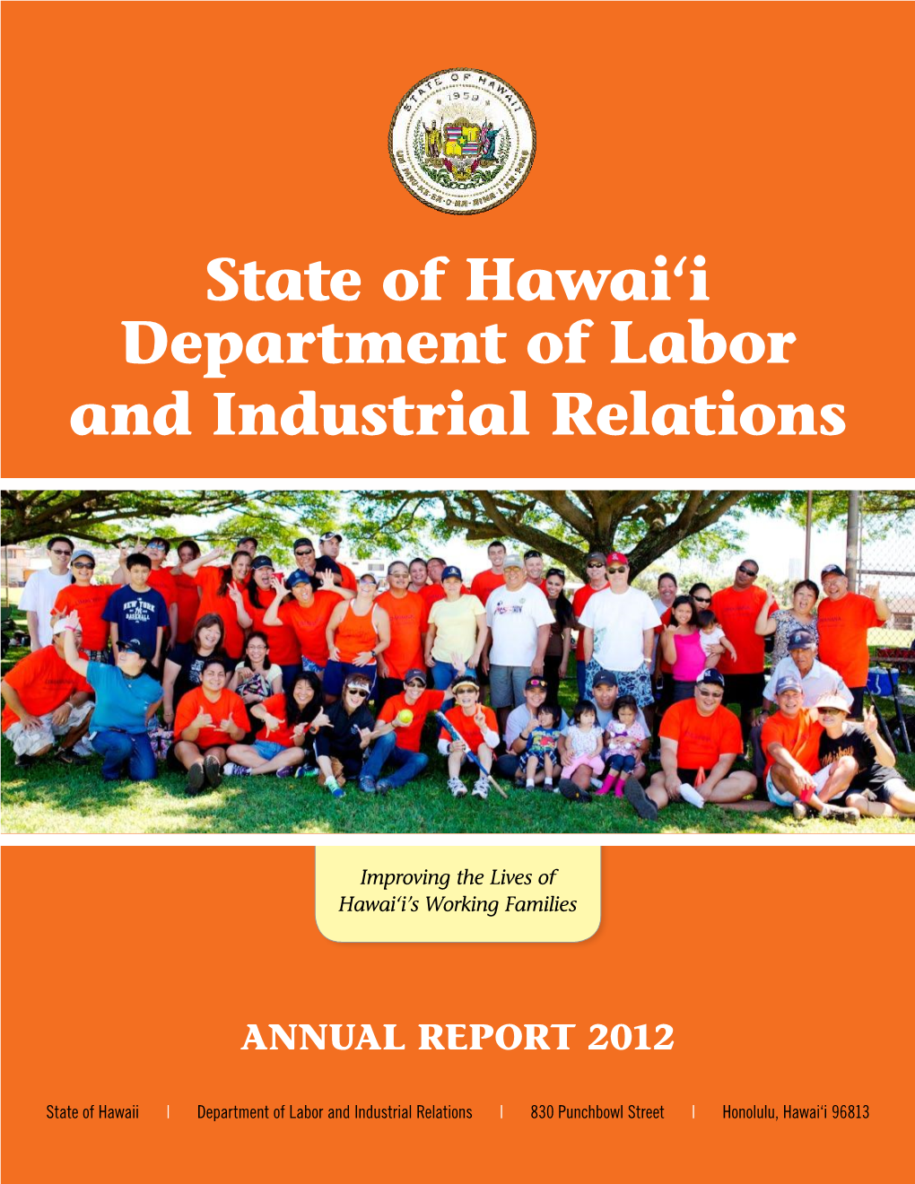 State of Hawai'i Department of Labor and Industrial Relations