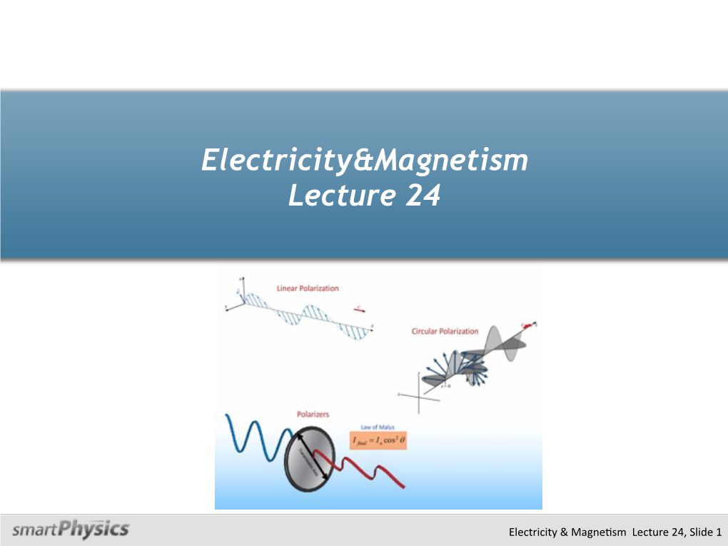 SP Lecture 24