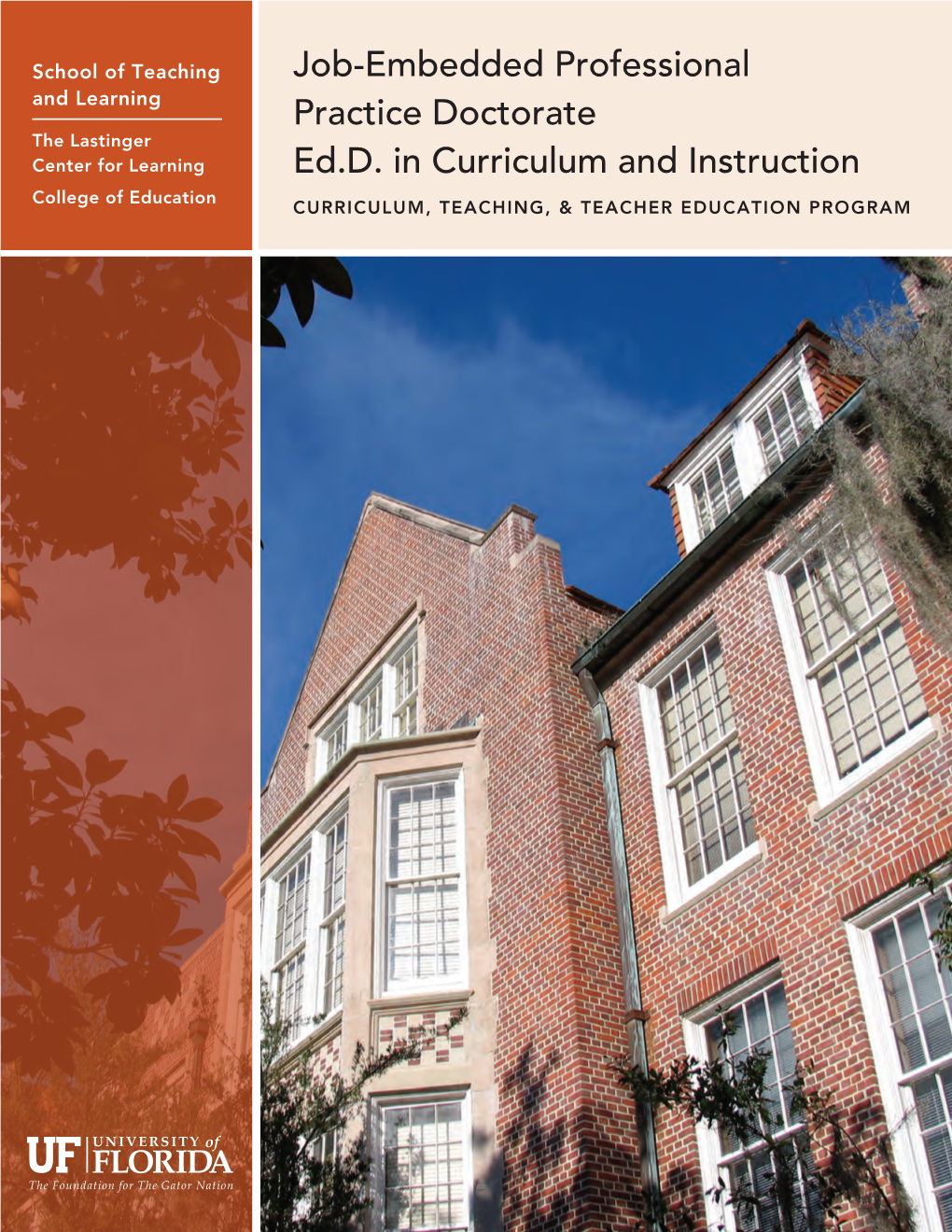 Job-Embedded Professional Practice Doctorate Ed.D. in Curriculum and Instruction