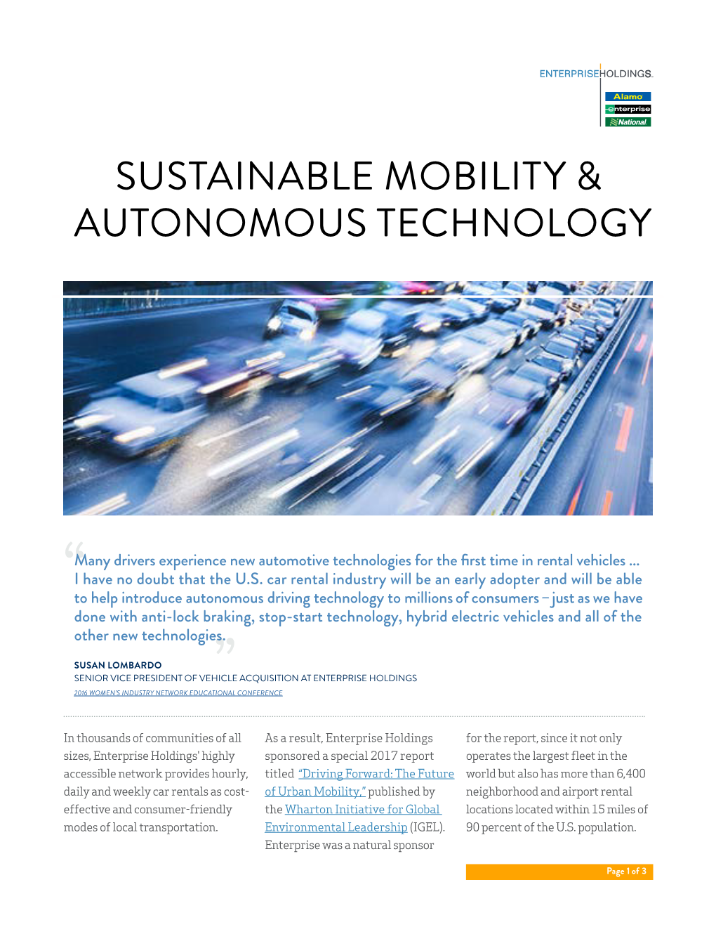 From Autonomous Vehicles to Public Transit the Future of Transportation May Combine Autonomy with an Expanded Public Transit System Into a Single Mobility Solution