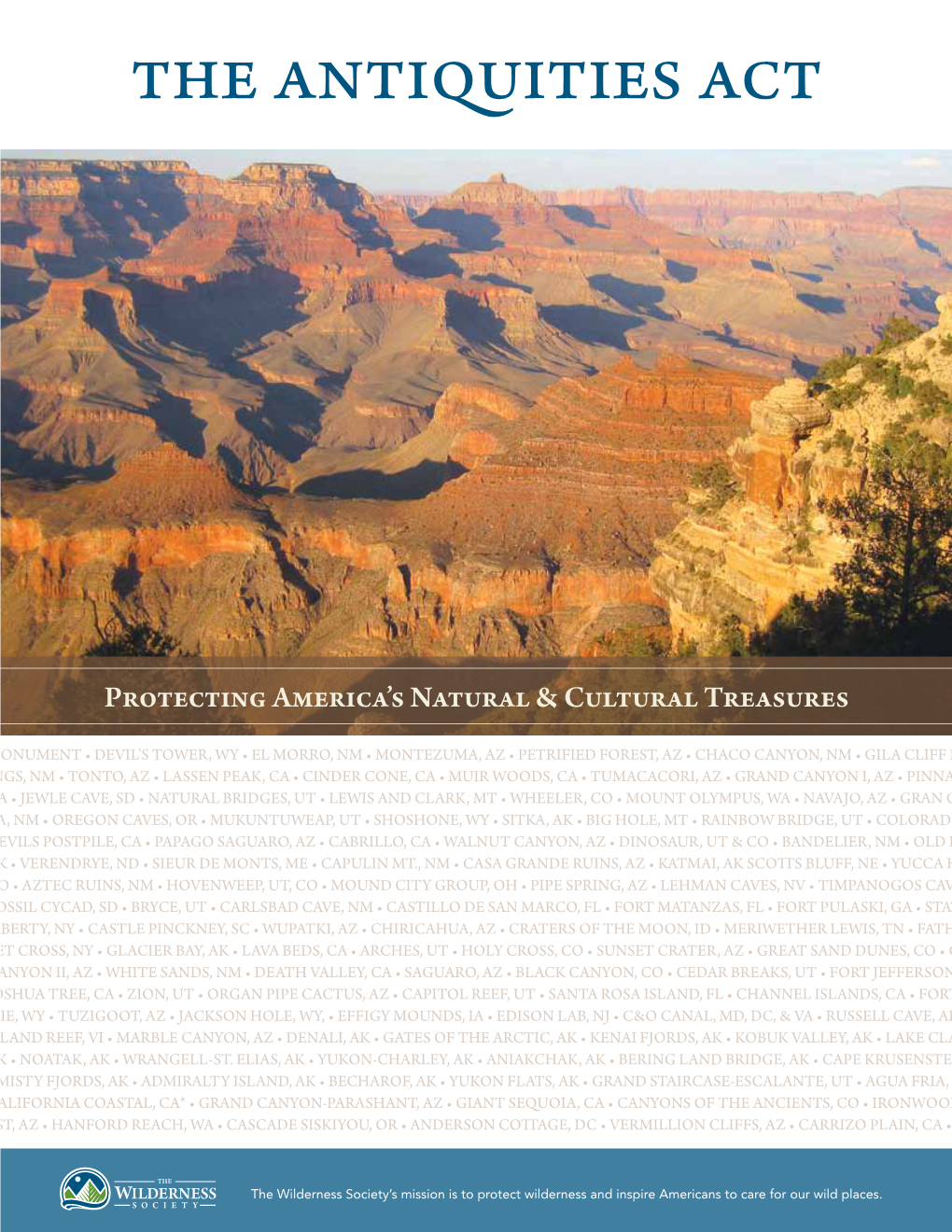 The Antiquities Act