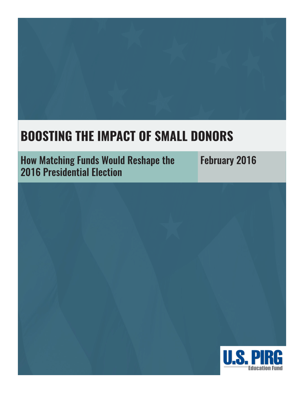 Boosting the Impact of Small Donors