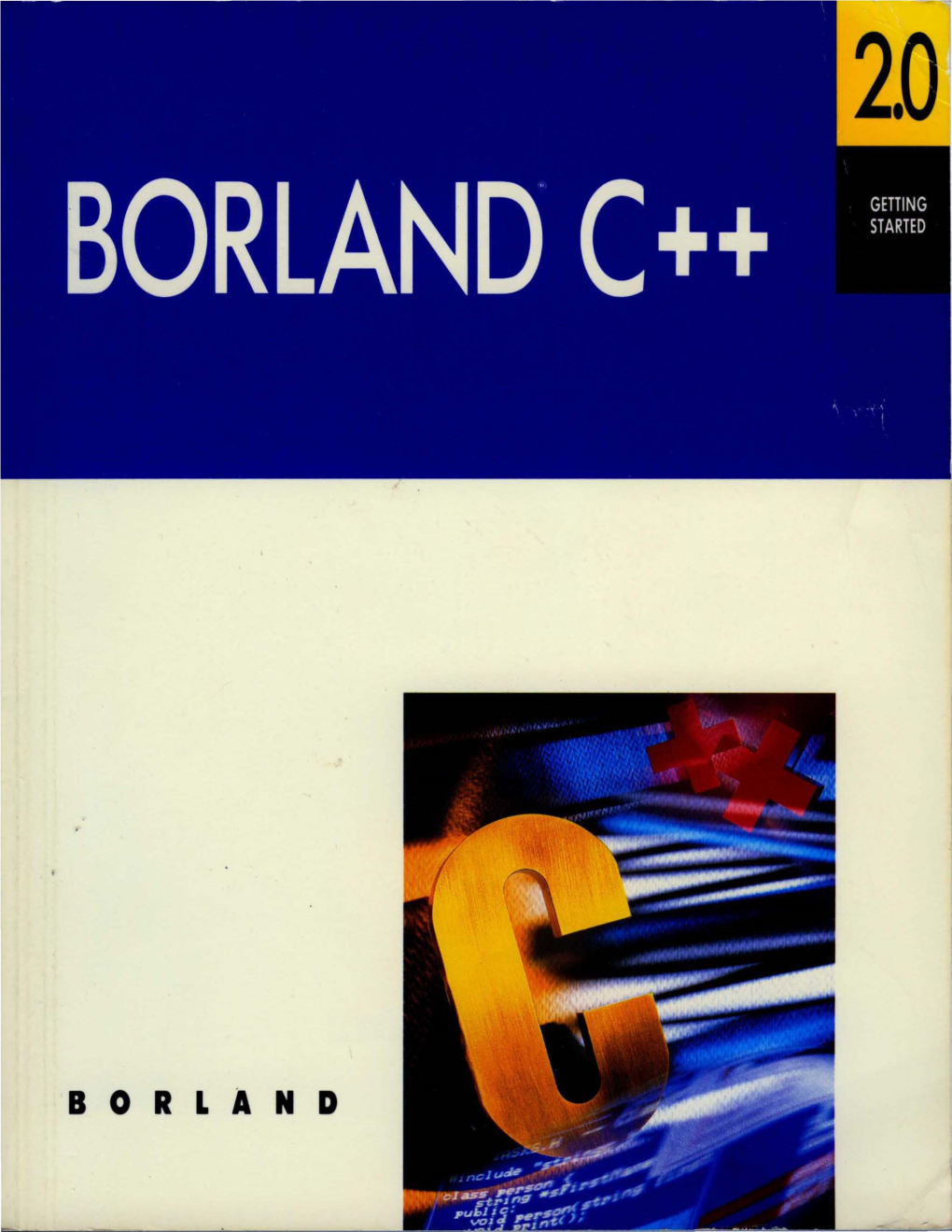 BORLAND Bar/Ana C++ Version 2.0