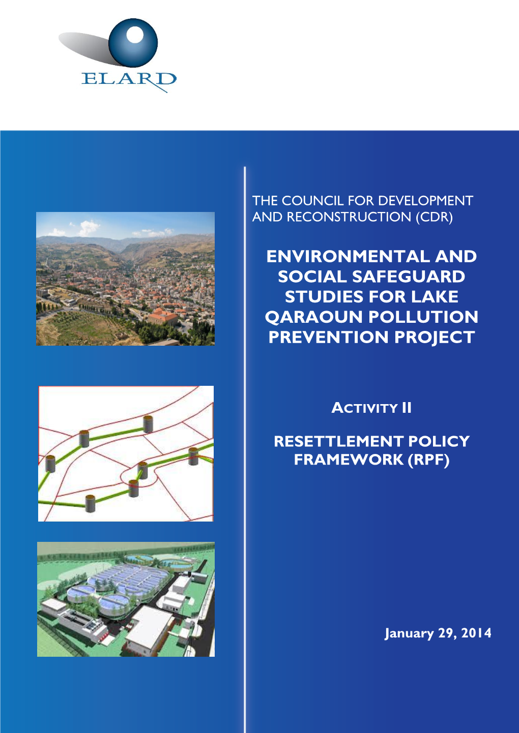 Environmental and Social Safeguard Studies for Lake Qaraoun Pollution Prevention Project