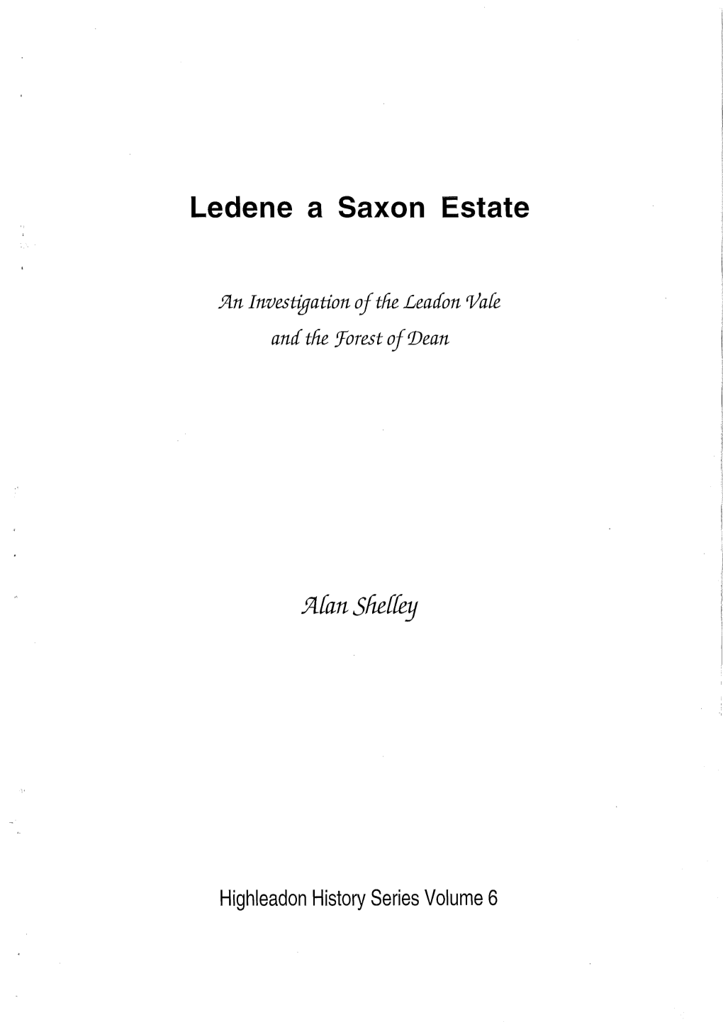 Ledene a Saxon Estate
