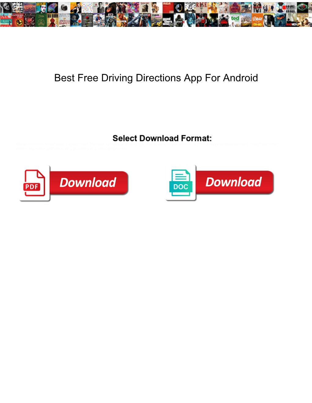 Best Free Driving Directions App for Android