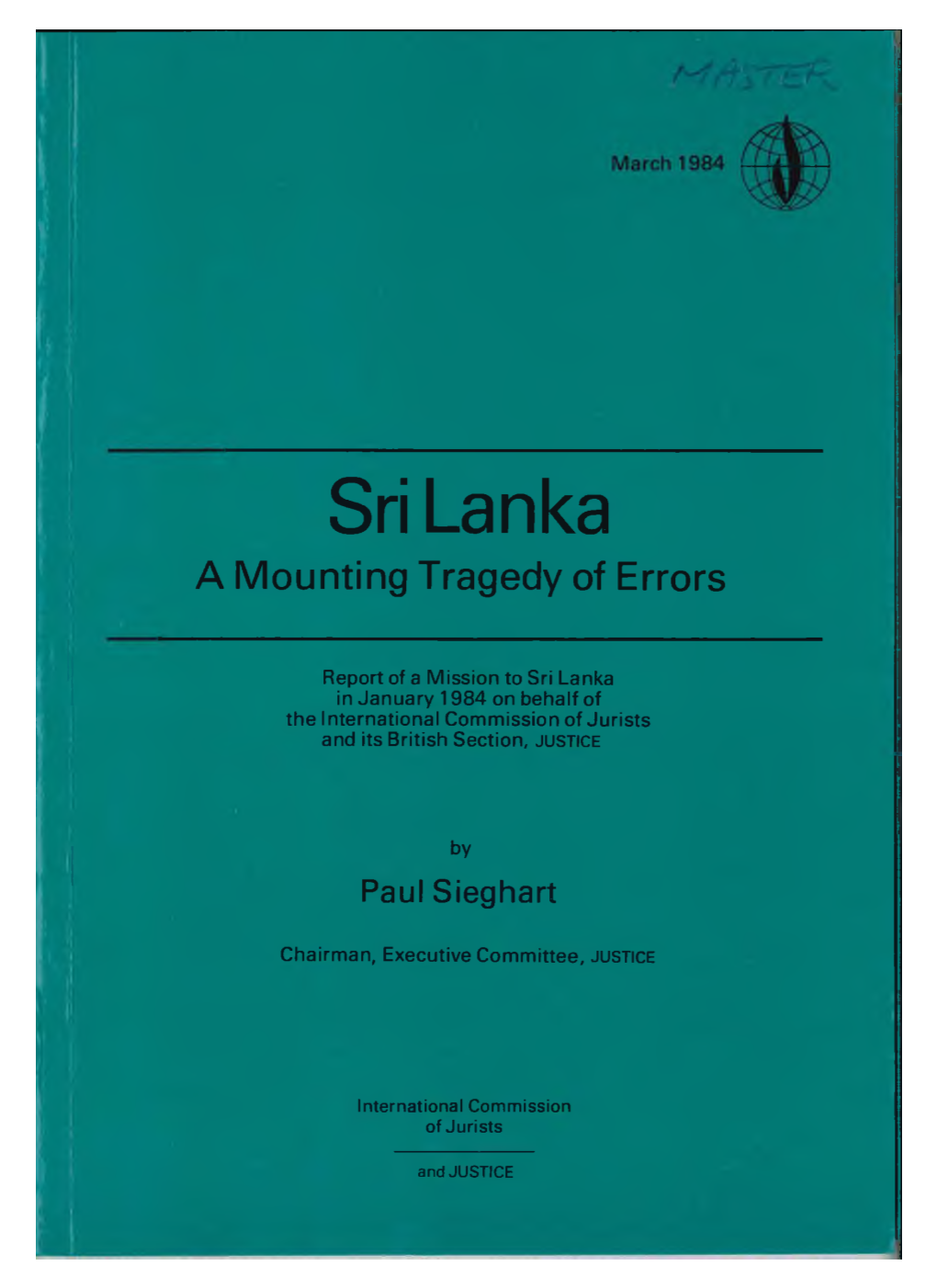 Sri Lanka – a Mounting Tragedy of Error