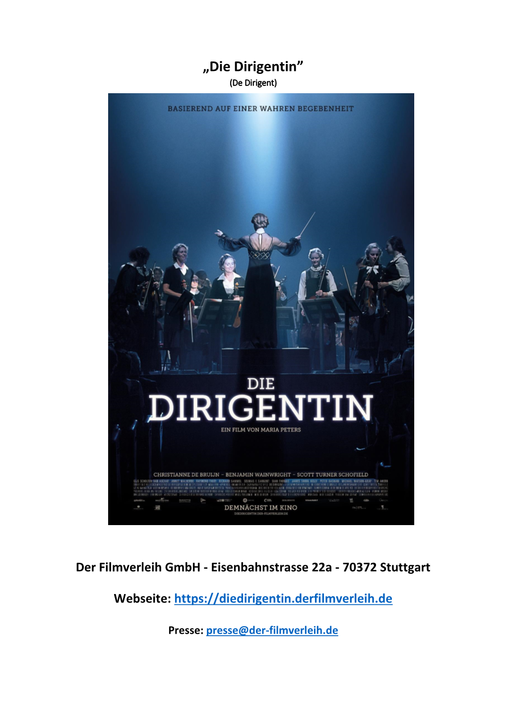 Die Dirigentin – Der Film