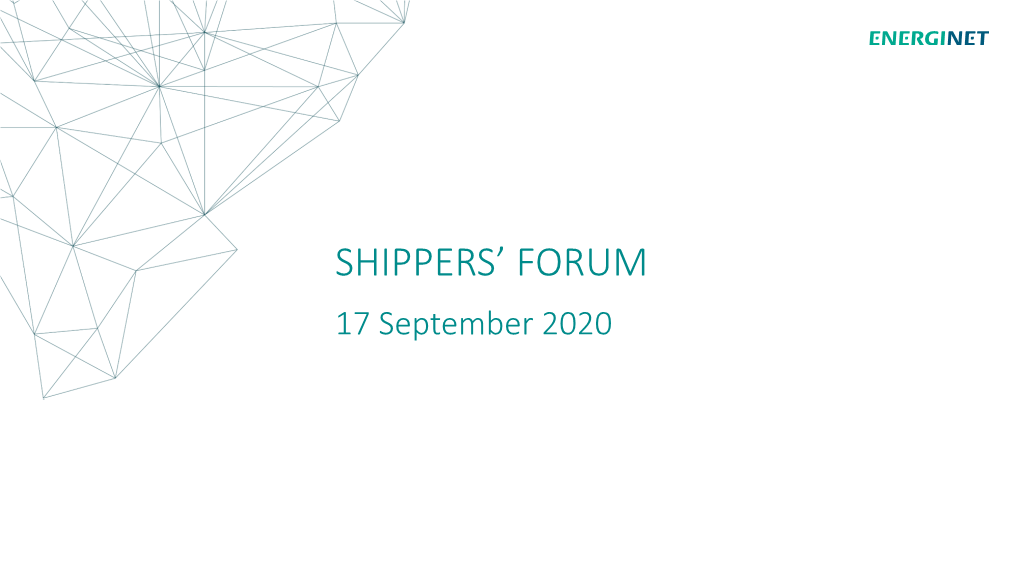 Shippers' Forum