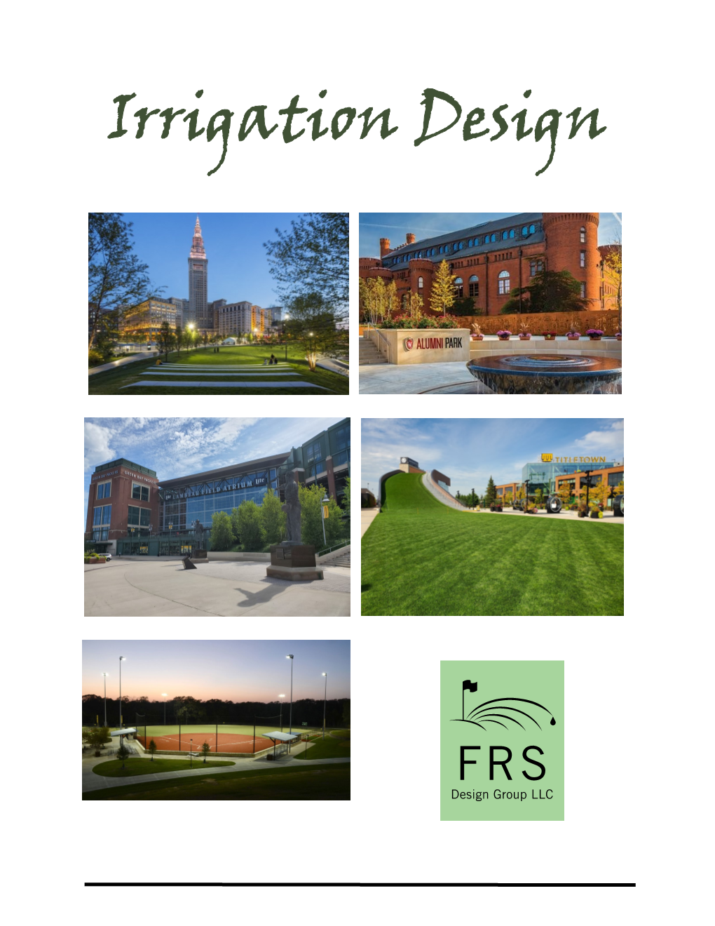 Irrigation Design FRS Design Group