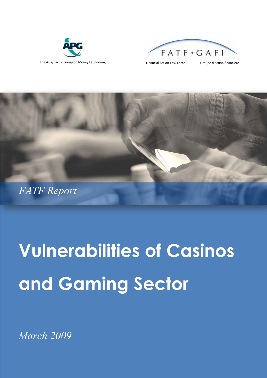 Vulnerabilities of Casinos and Gaming Sector