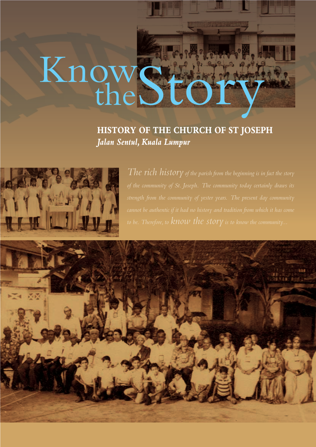 History of the Church of St Joseph Jalan Sentul, Kuala Lumpur