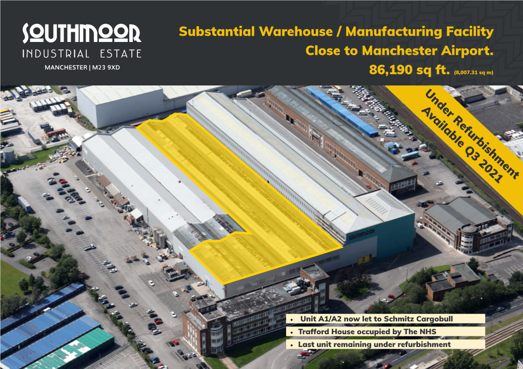 Substantial Warehouse / Manufacturing Facility Close to Manchester Airport