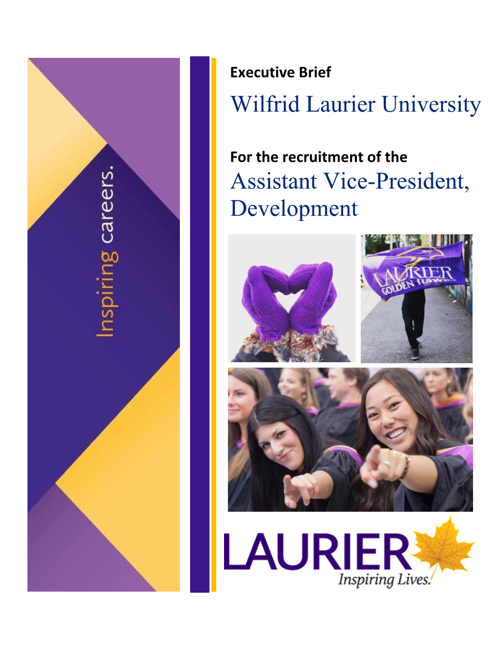 Wilfrid Laurier University Assistant Vice-President, Development