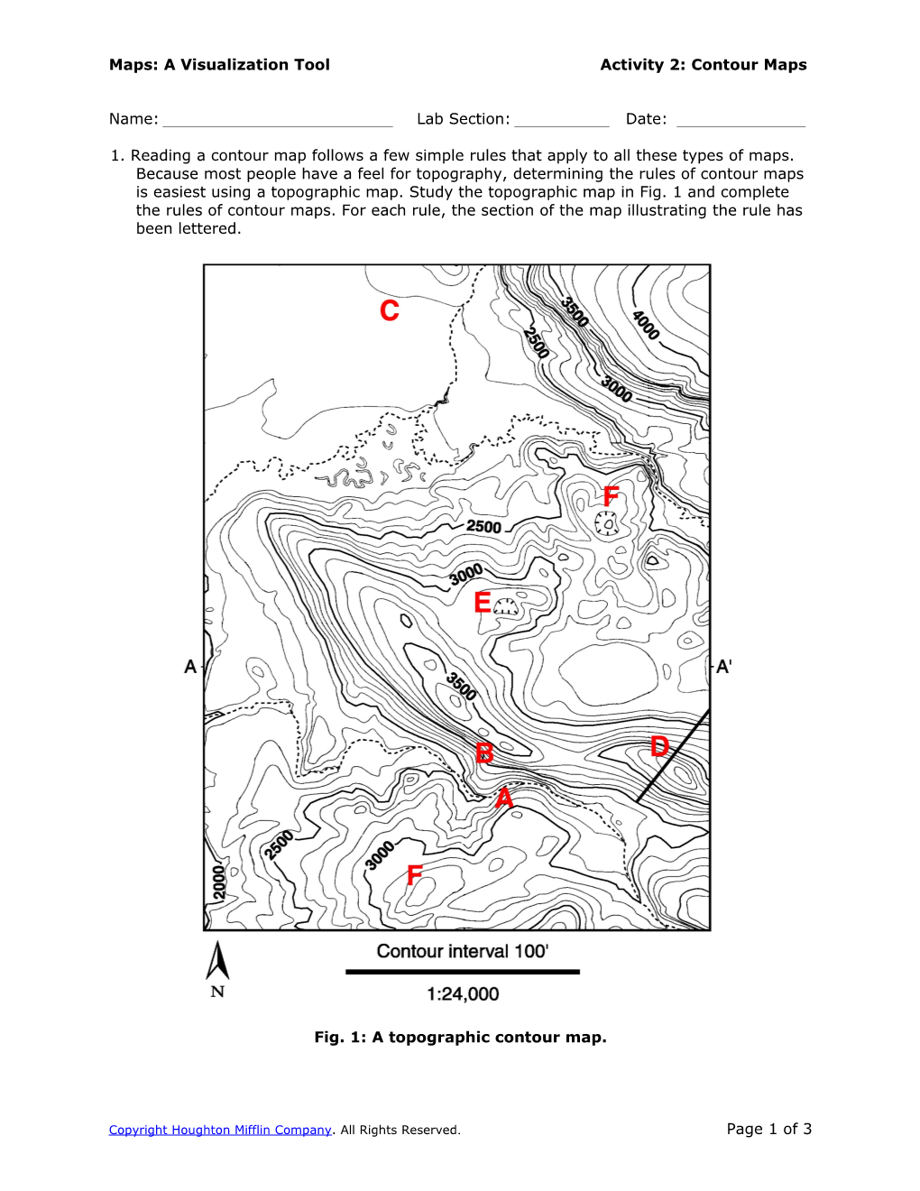 Lab 1: Maps I: a Visualization Tool Worksheet