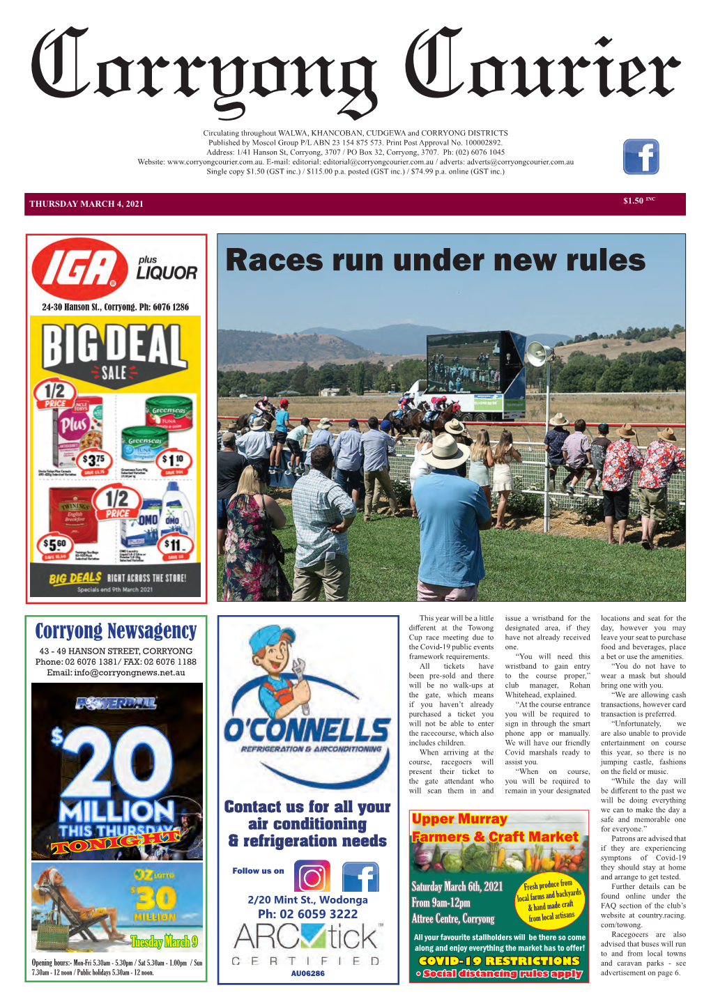 Races Run Under New Rules