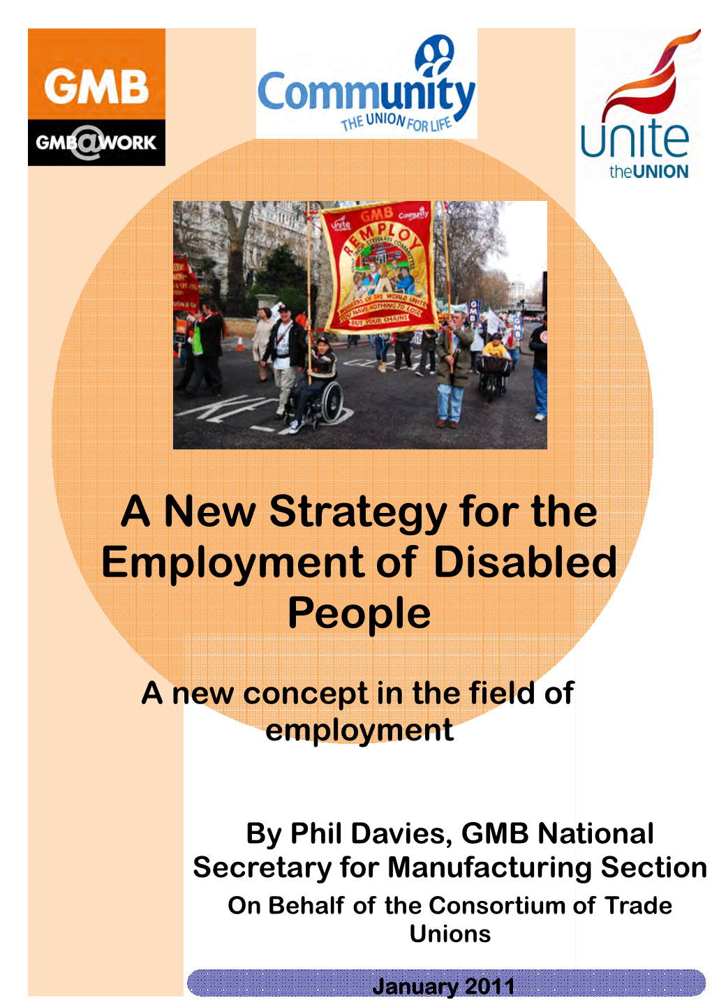 A New Strategy for the Employment of Disabled People