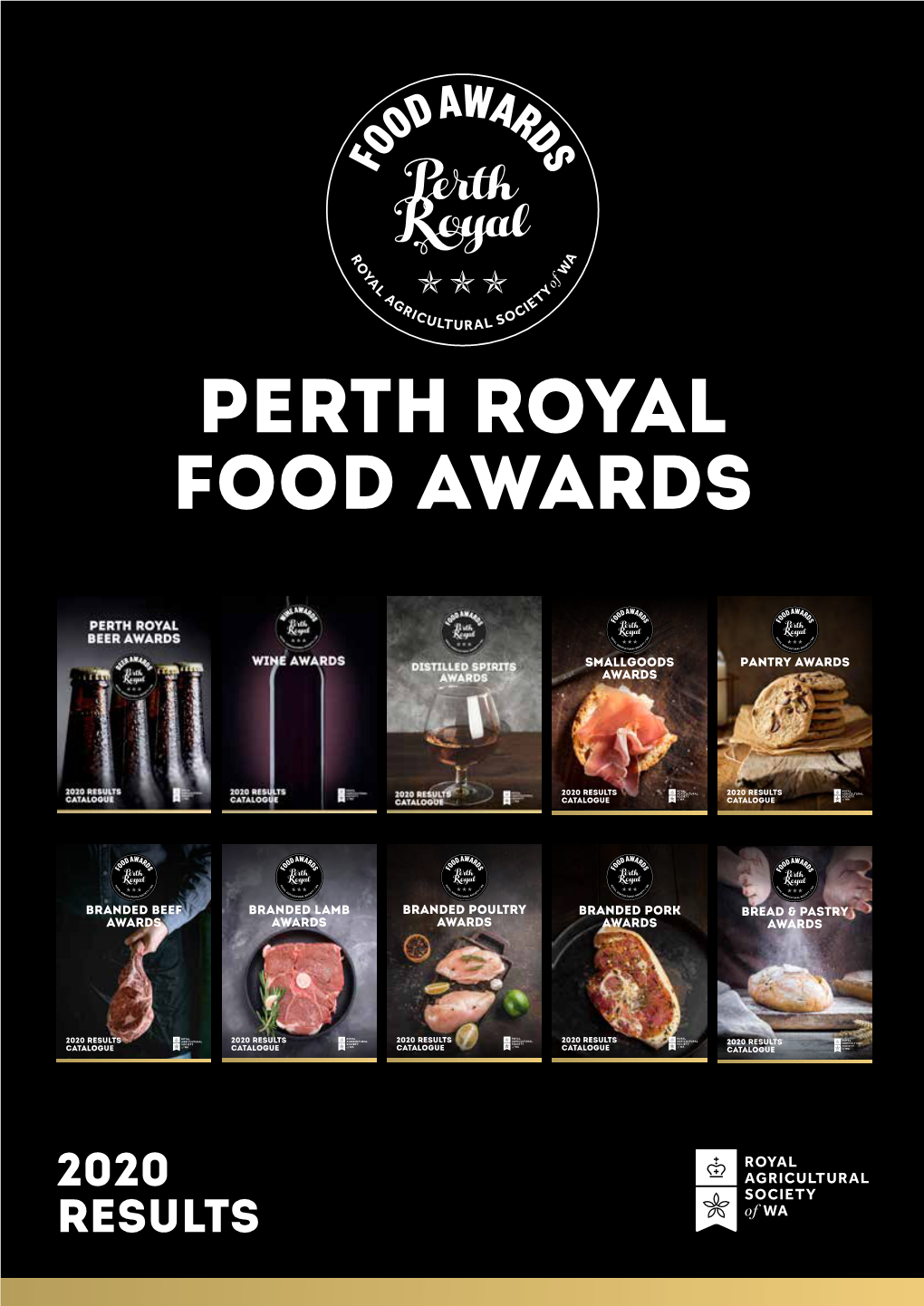 2020 Perth Royal Food Awards Results