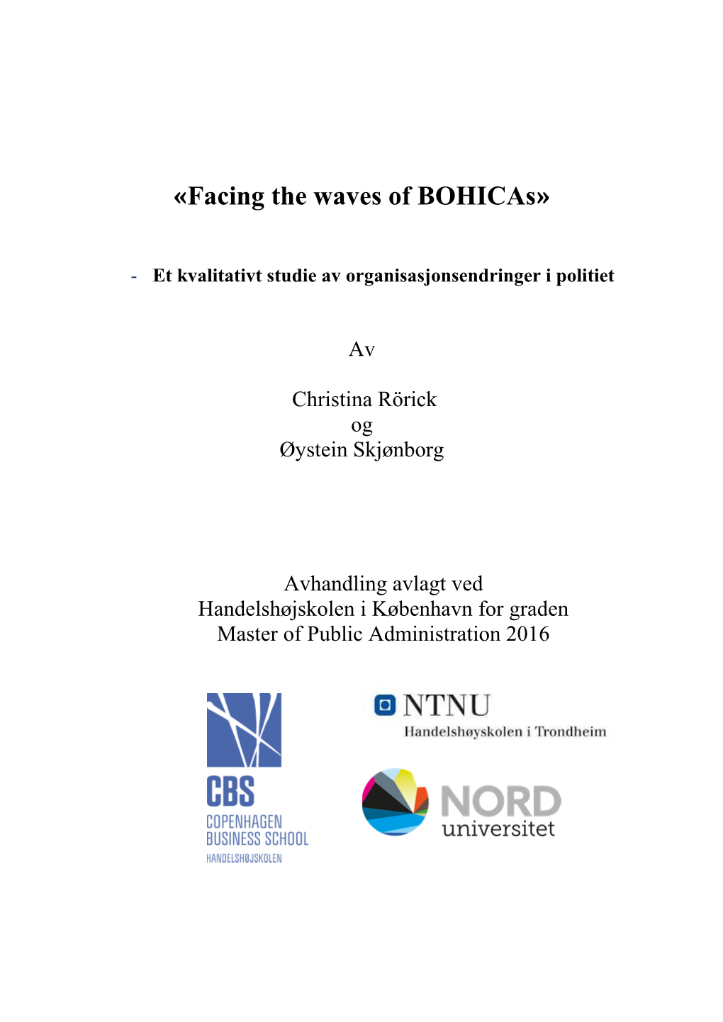 Maria Christina Rörick, Øystein Skjønborg.Pdf (3.089Mb)