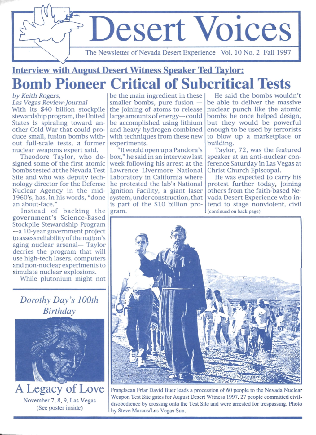 Bomb Pioneer Critical of Subcritical Tests