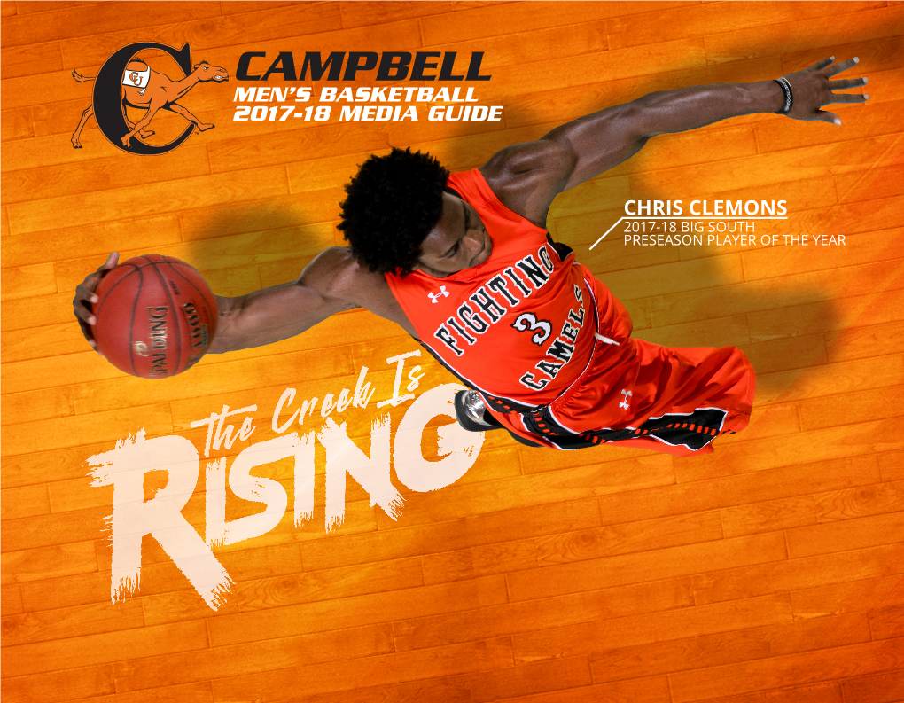 Campbell Men’S Basketball 2017-18 Media Guide