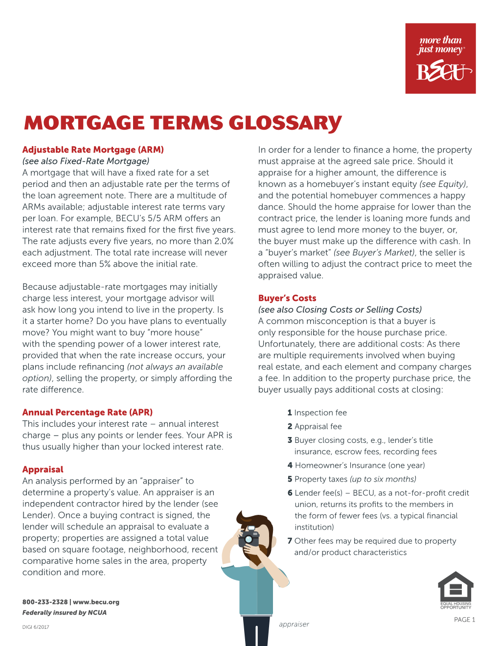 Mortgage Terms Glossary