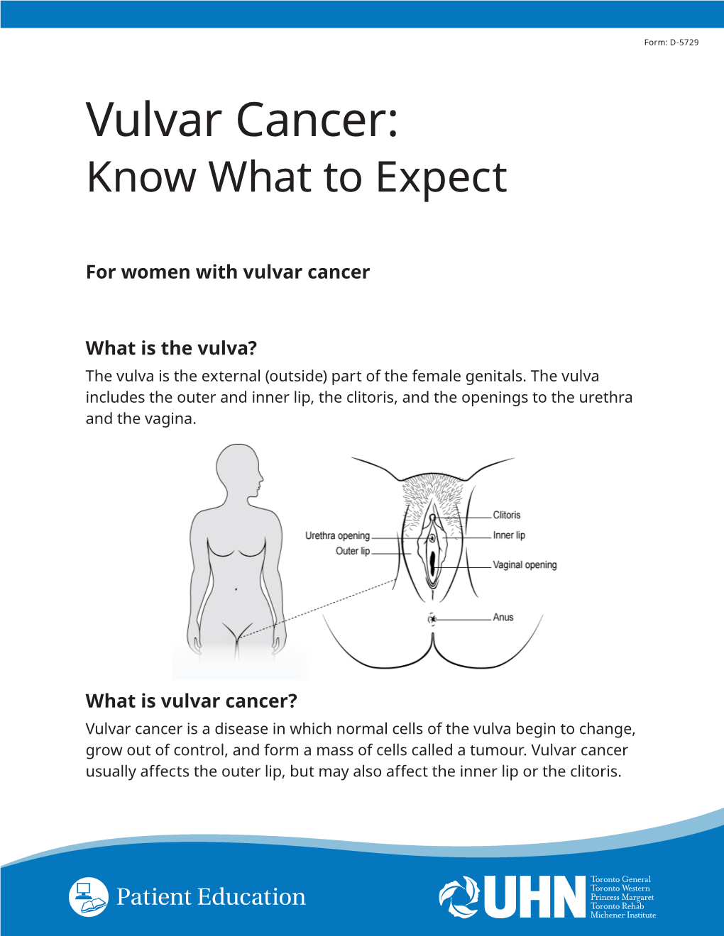 Vulvar Cancer: Know What to Expect
