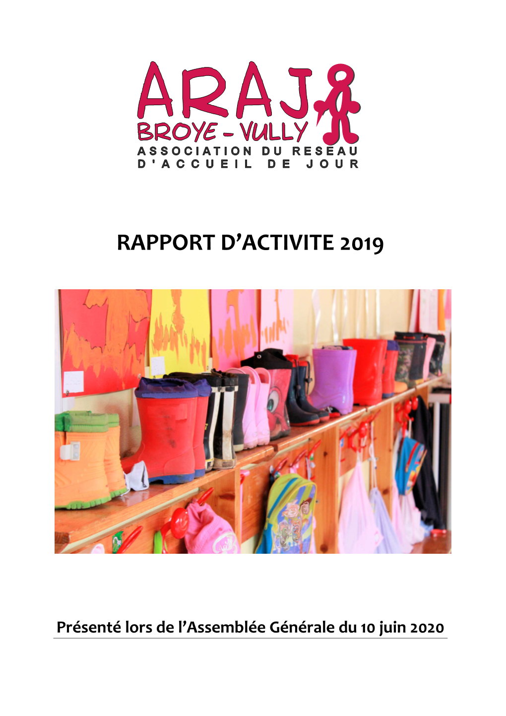 ARAJ Rapport D'activité 2019