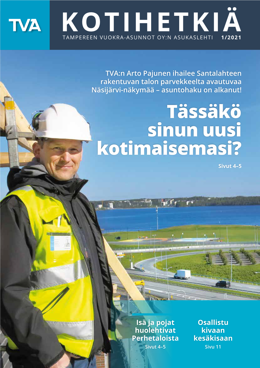Kotihetkiä Tampereen Vuokra-Asunnot Oy:N Asukaslehti 1/2021