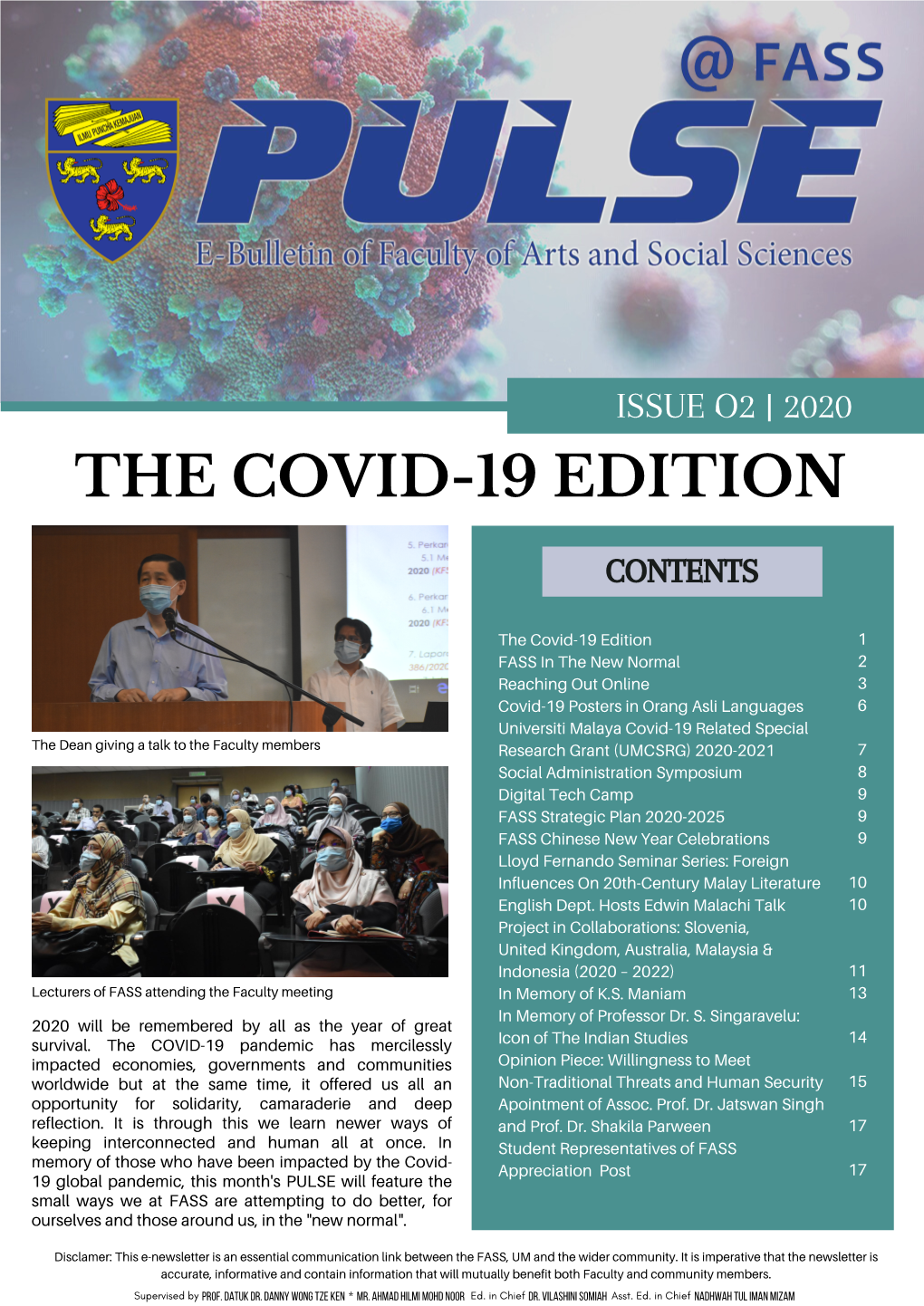 The Covid-19 Edition